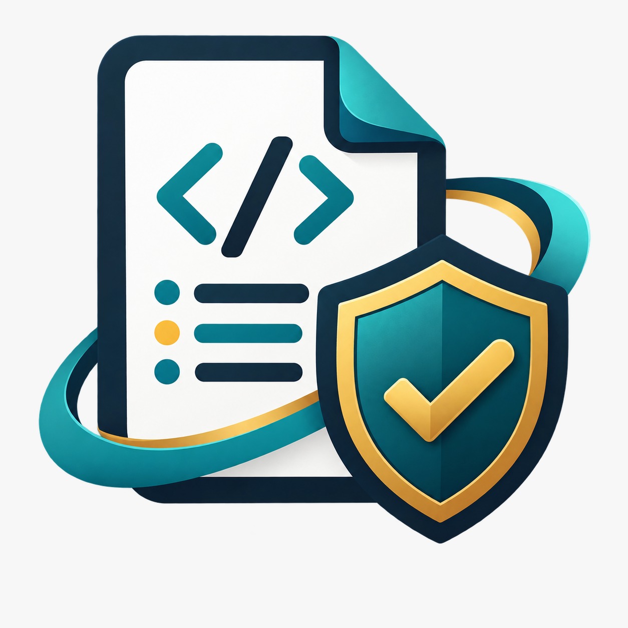 ESL FDA software evidence illustration: source-code analysis, verification checklist, and security compliance shield